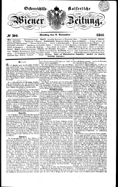 Wiener Zeitung 18441102 Seite: 1