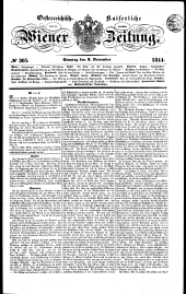 Wiener Zeitung 18441103 Seite: 1