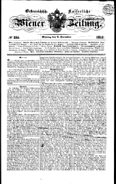 Wiener Zeitung 18441202 Seite: 1