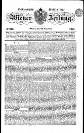 Wiener Zeitung 18441216 Seite: 1