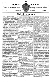 Wiener Zeitung 18450107 Seite: 9