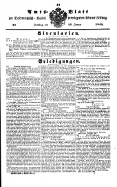 Wiener Zeitung 18450111 Seite: 9