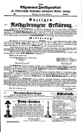 Wiener Zeitung 18450218 Seite: 15