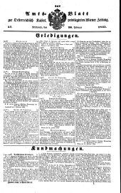 Wiener Zeitung 18450226 Seite: 9