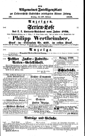 Wiener Zeitung 18450228 Seite: 15