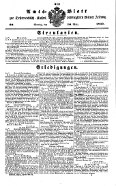 Wiener Zeitung 18450310 Seite: 13