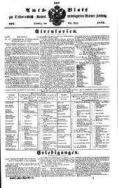 Wiener Zeitung 18450415 Seite: 9