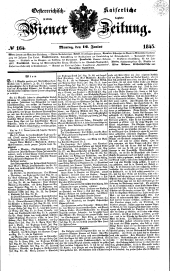 Wiener Zeitung 18450616 Seite: 1