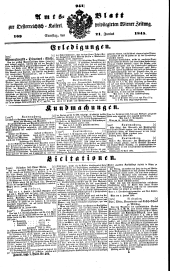 Wiener Zeitung 18450621 Seite: 11