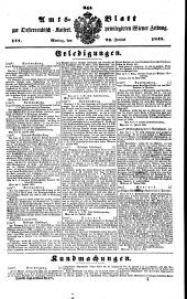 Wiener Zeitung 18450623 Seite: 9