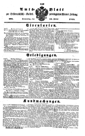 Wiener Zeitung 18450724 Seite: 9