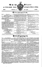 Wiener Zeitung 18450806 Seite: 9