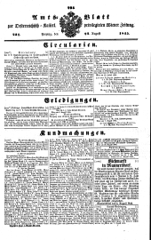 Wiener Zeitung 18450822 Seite: 9