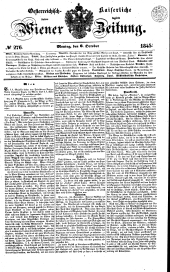 Wiener Zeitung 18451006 Seite: 1