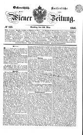 Wiener Zeitung 18460516 Seite: 1