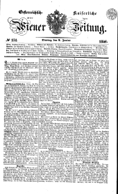 Wiener Zeitung 18460602 Seite: 1