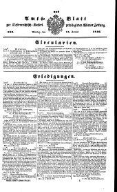 Wiener Zeitung 18460615 Seite: 9