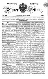 Wiener Zeitung 18460702 Seite: 1