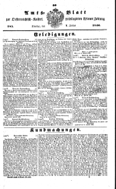 Wiener Zeitung 18460707 Seite: 9