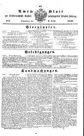 Wiener Zeitung 18460709 Seite: 9