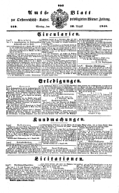 Wiener Zeitung 18460810 Seite: 7