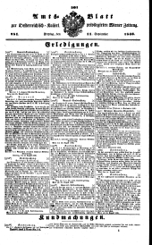 Wiener Zeitung 18460911 Seite: 11