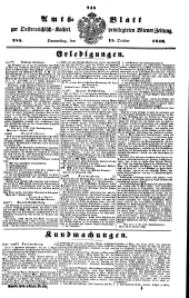 Wiener Zeitung 18461015 Seite: 11