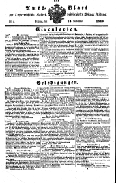 Wiener Zeitung 18461113 Seite: 11