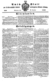 Wiener Zeitung 18461209 Seite: 9