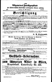 Wiener Zeitung 18470216 Seite: 15