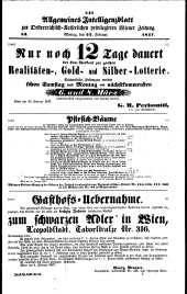 Wiener Zeitung 18470222 Seite: 15