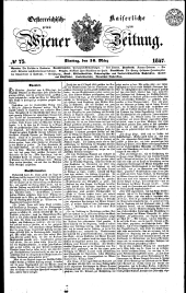 Wiener Zeitung 18470316 Seite: 1