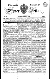 Wiener Zeitung 18470317 Seite: 1