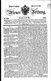 Wiener Zeitung 18470509 Seite: 1