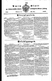 Wiener Zeitung 18470526 Seite: 11