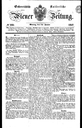 Wiener Zeitung 18470614 Seite: 1