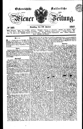 Wiener Zeitung 18470619 Seite: 1