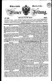 Wiener Zeitung 18470630 Seite: 1