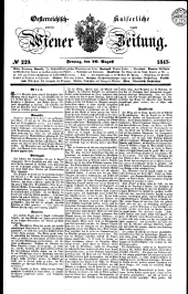 Wiener Zeitung 18470820 Seite: 1