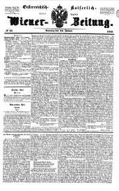 Wiener Zeitung 18480116 Seite: 1