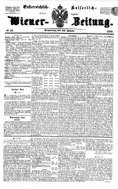 Wiener Zeitung 18480120 Seite: 1