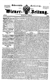 Wiener Zeitung 18480201 Seite: 1