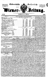Wiener Zeitung 18480205 Seite: 1