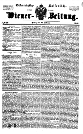 Wiener Zeitung 18480225 Seite: 1