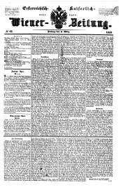 Wiener Zeitung 18480303 Seite: 1