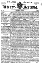 Wiener Zeitung 18480312 Seite: 1