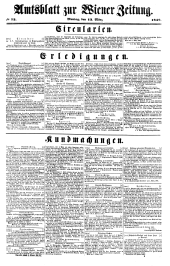 Wiener Zeitung 18480313 Seite: 5