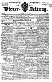 Wiener Zeitung 18480316 Seite: 1