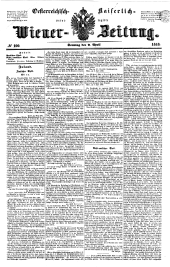 Wiener Zeitung 18480409 Seite: 1