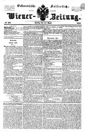 Wiener Zeitung 18480414 Seite: 1